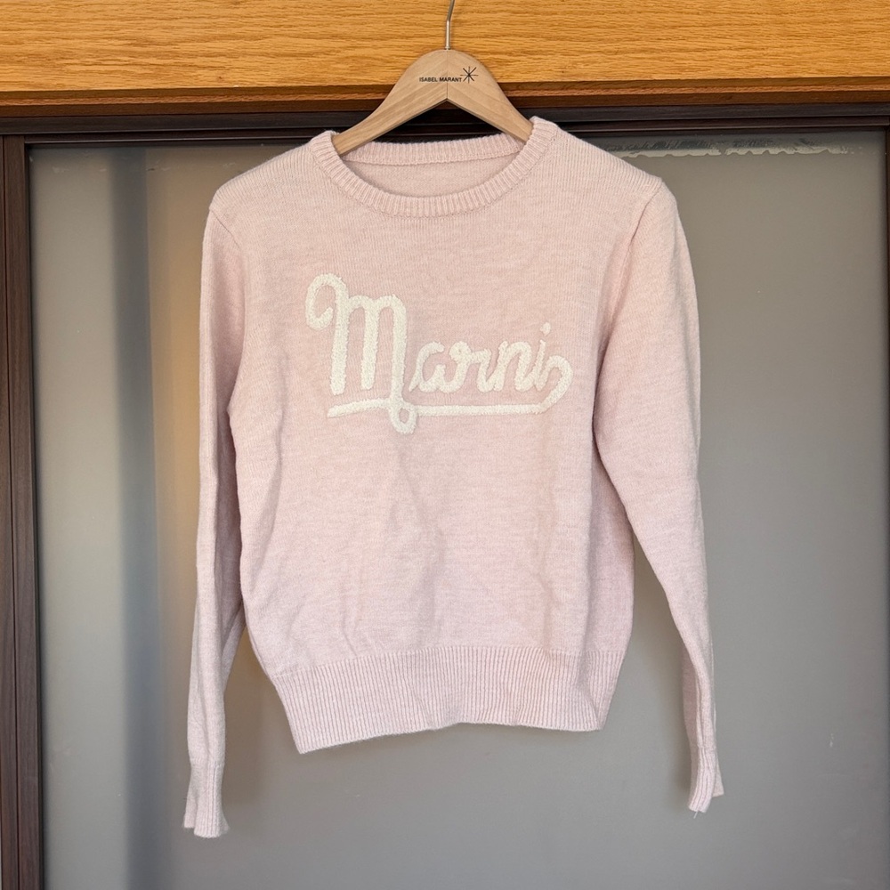 Light Pink Crew Neck Sweater